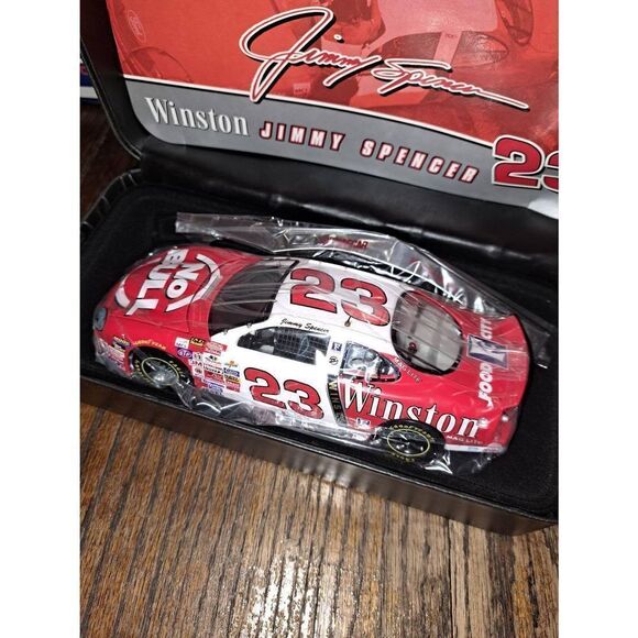 Vintage 99 Racing Champions Authenics Jimmy Spencer Winston Die Cast Nascar Car - Picture 3 of 6